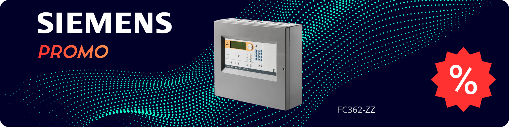 Promo Siemens FC362-ZZ Brandmeldcentrale